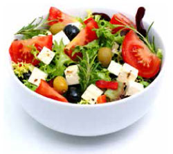 Ensalada verde protéica